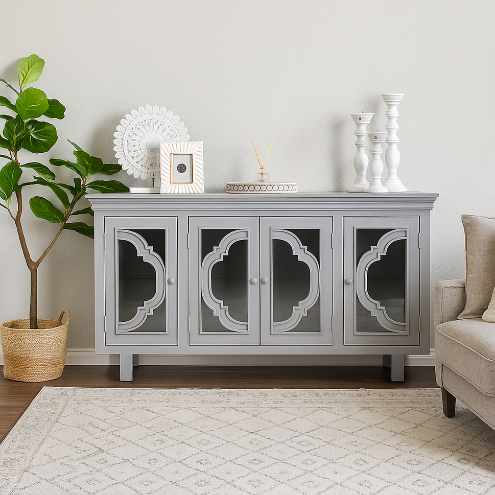 Auravi Wooden Sideboard