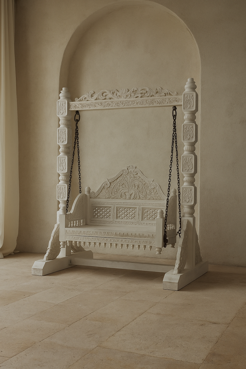 Keshav Carved Swing