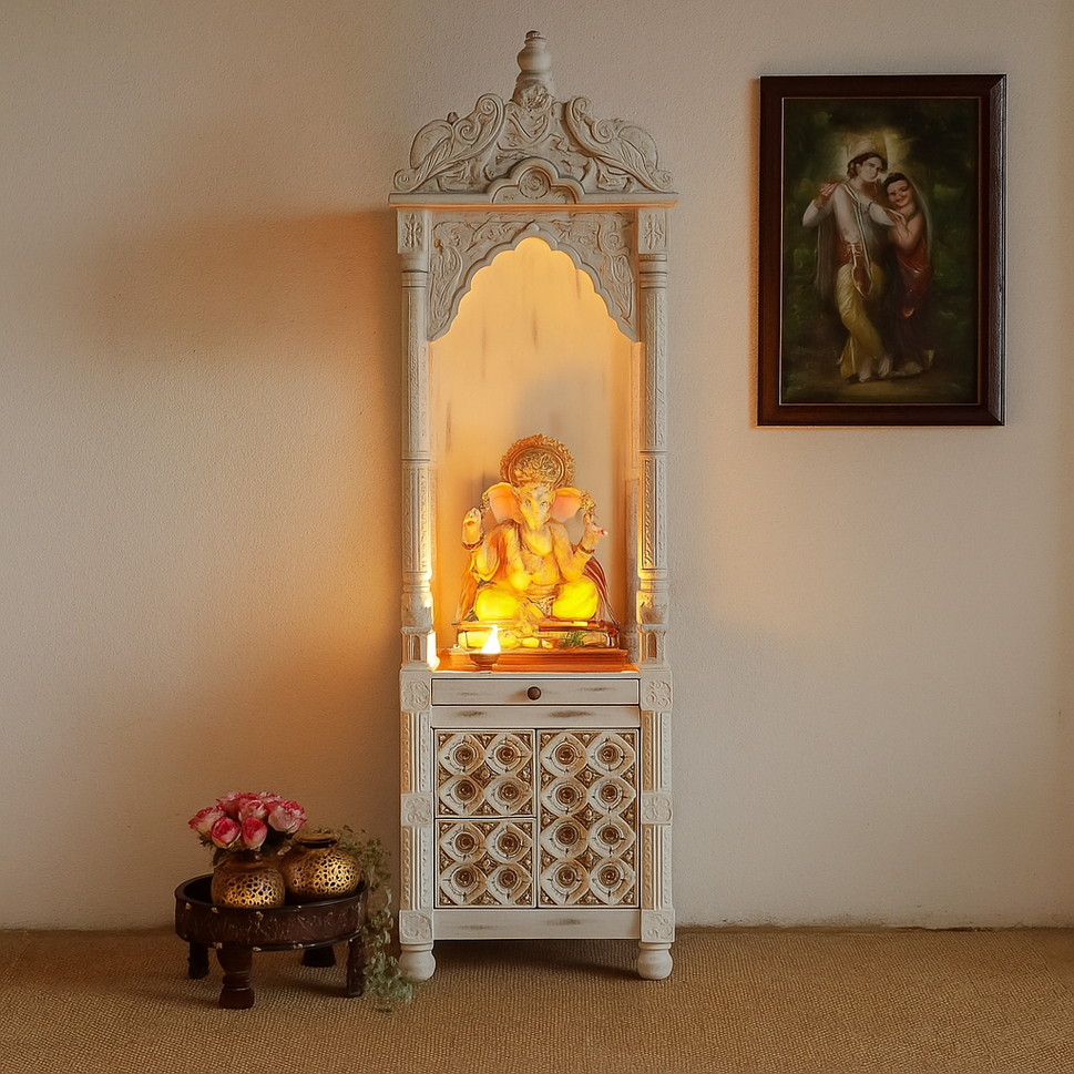 Nivan Carved  Altar