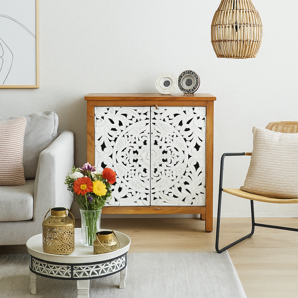 Rory Carved Cabinet