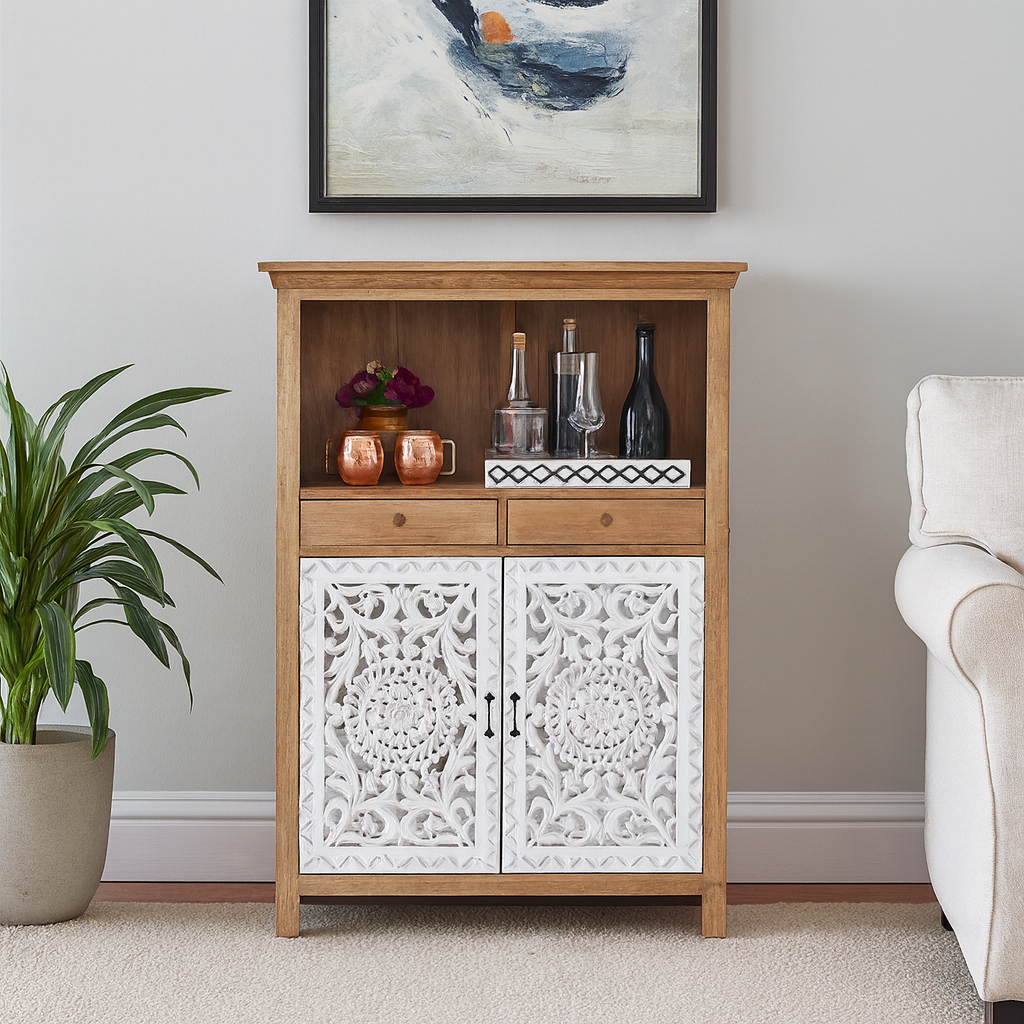 Charlotte Wooden Bar Counter