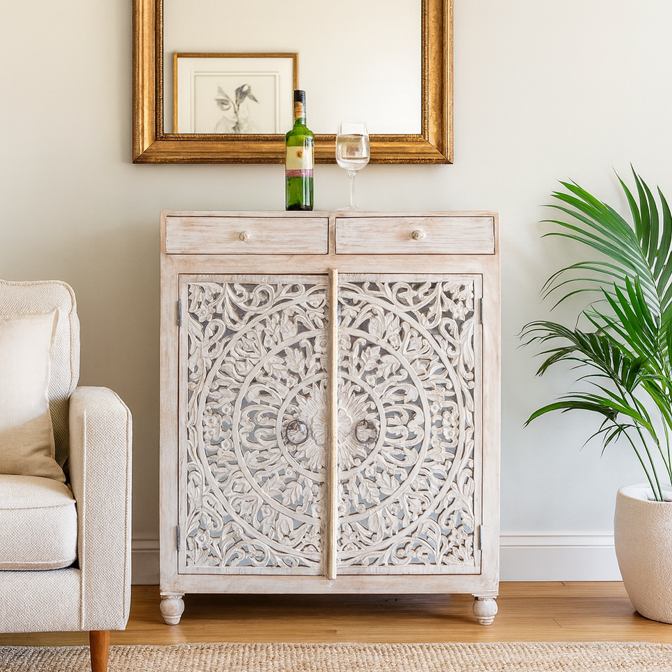 Rory Wooden Bar Cabinet