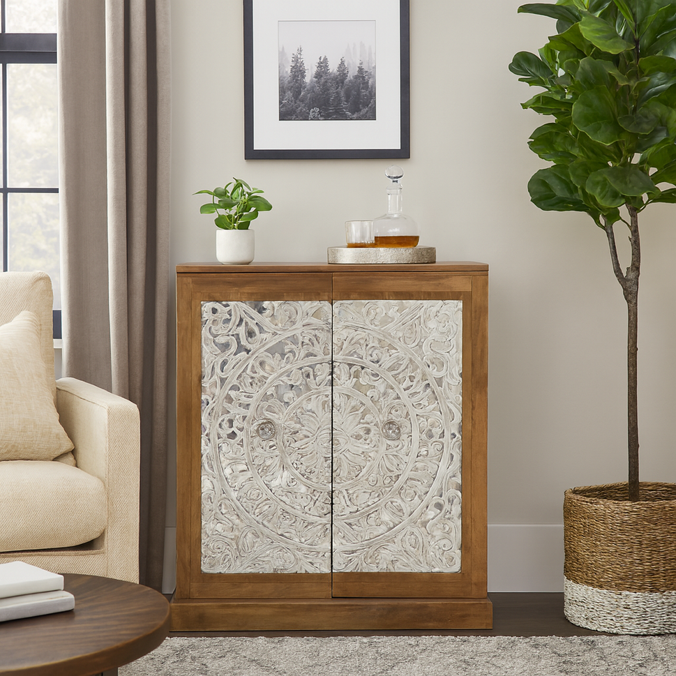 Rory Wooden Bar Cabinet