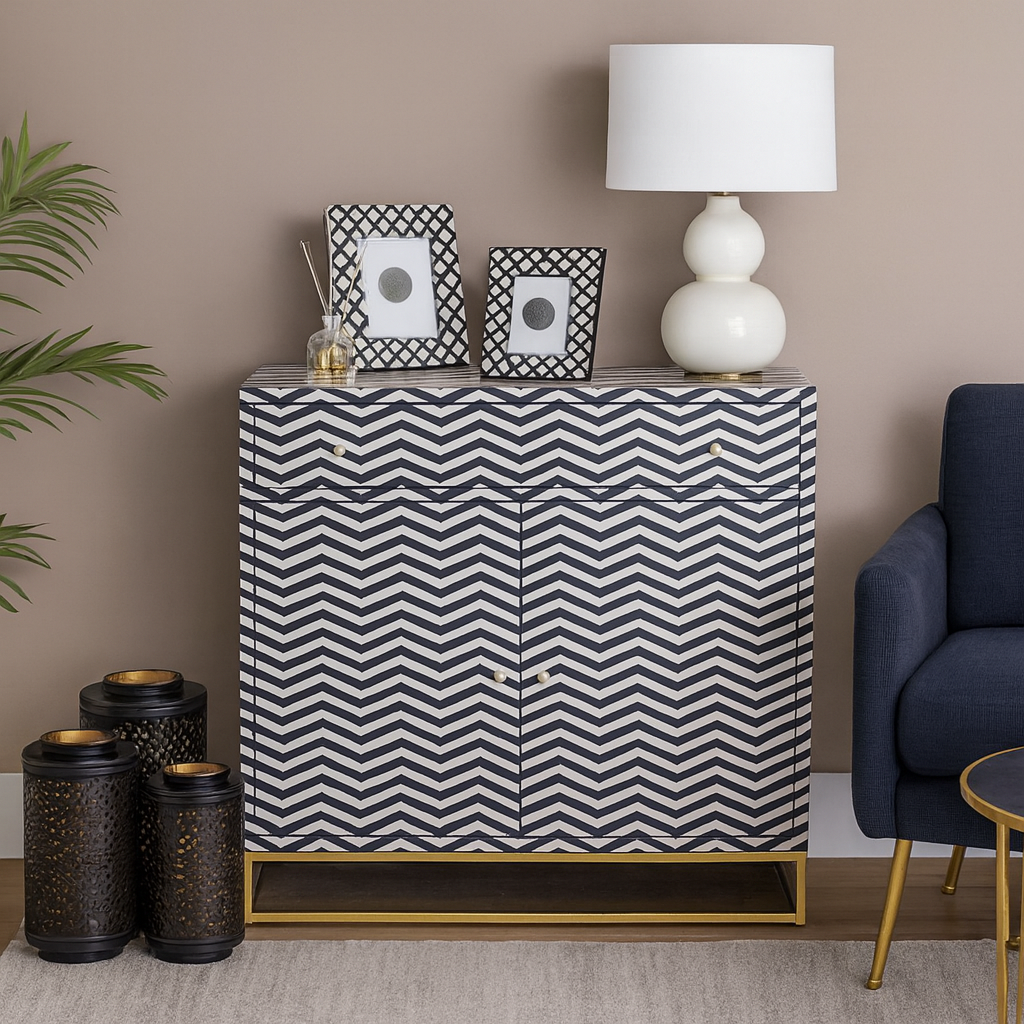 Naina Bone Inlay Chest