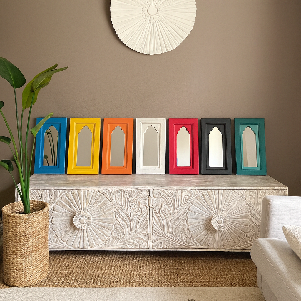 Max Multi Finish Wooden Mirror