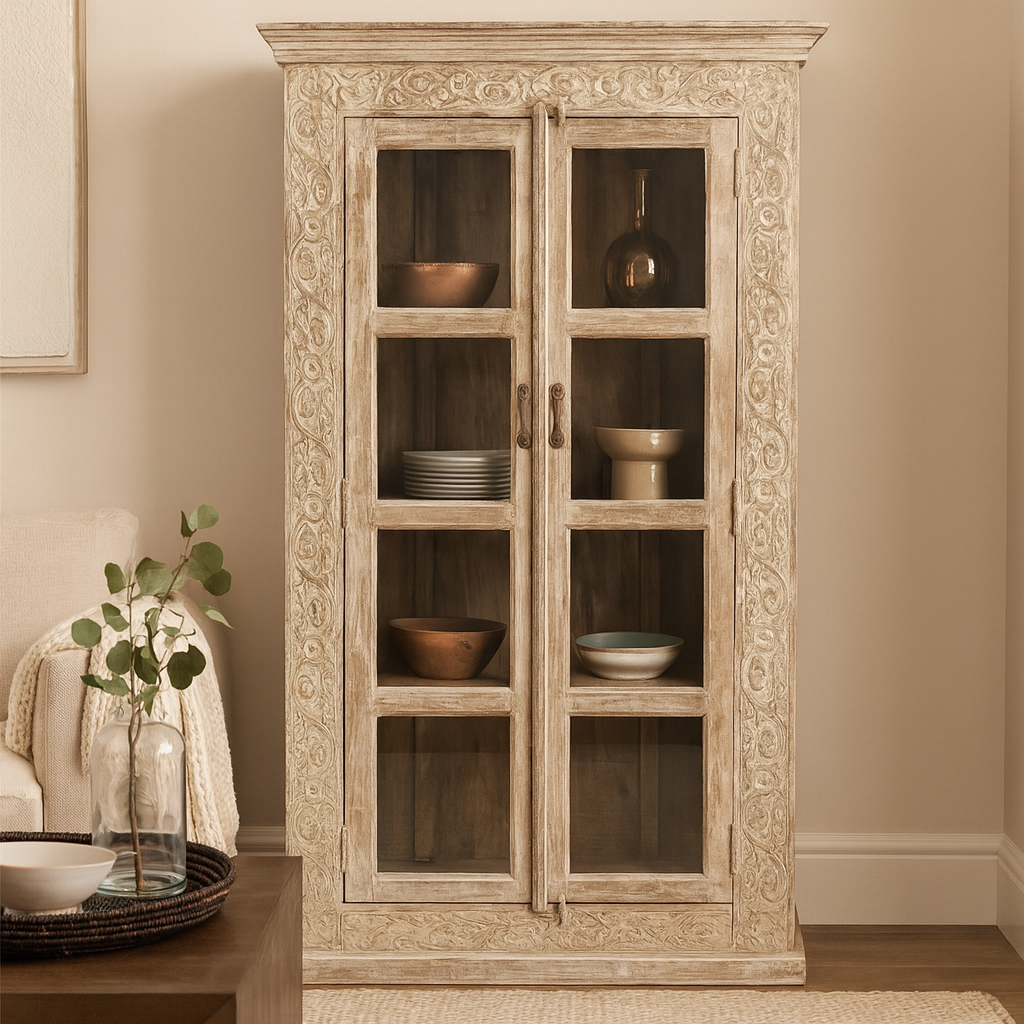 Corlett Carved Bookcase