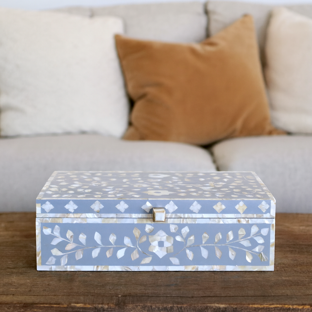 Jai Mother of Pearl Inlay Box