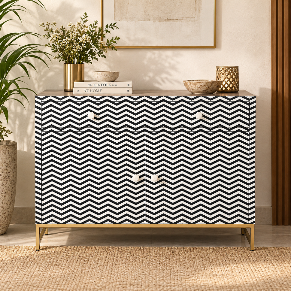 Theona Bone Inlay Chest