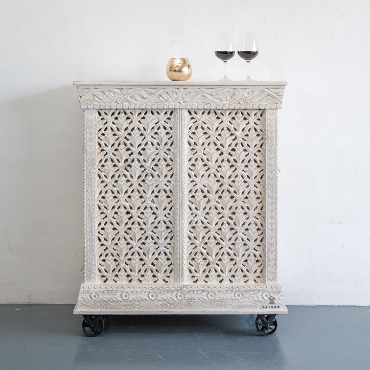 Paul Wooden Bar Cabinet