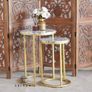 Switch Zoya Mother of Pearl Inlay Nesting Tables 3 image