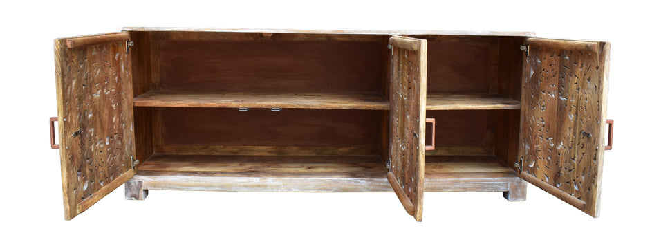Joey Wooden Carved TV Cabinet