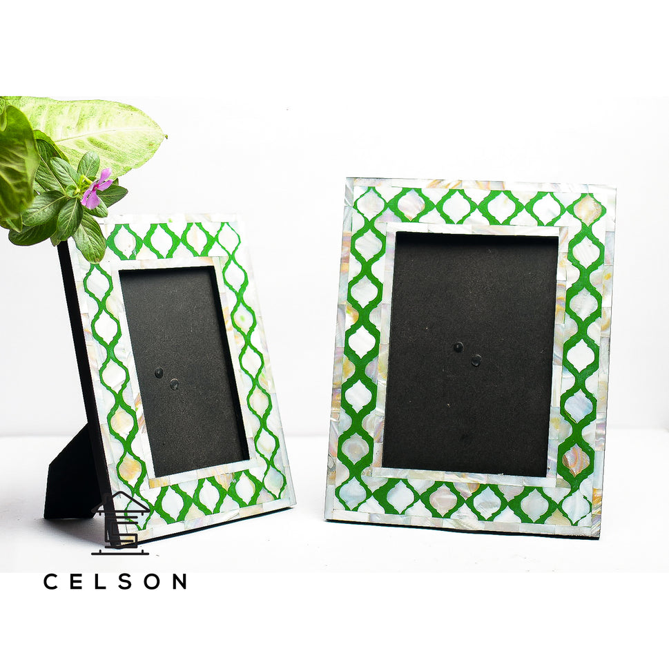Savy Mother of Pearl Inlay Photo Frame