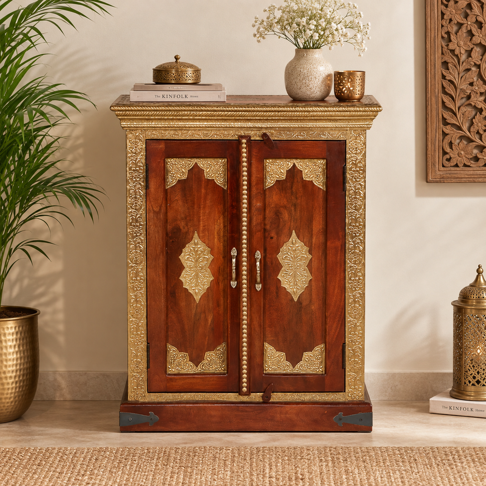 Winsome Hand Carved Cabinet