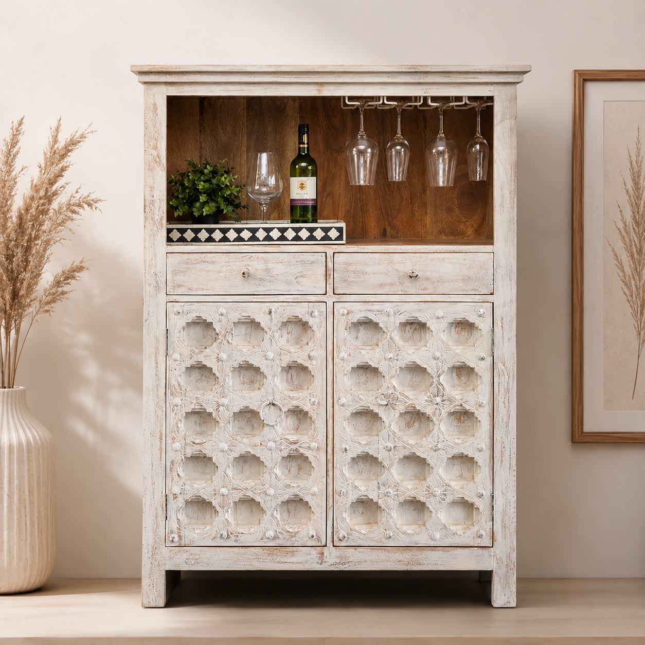 Sion Wooden Bar Counter