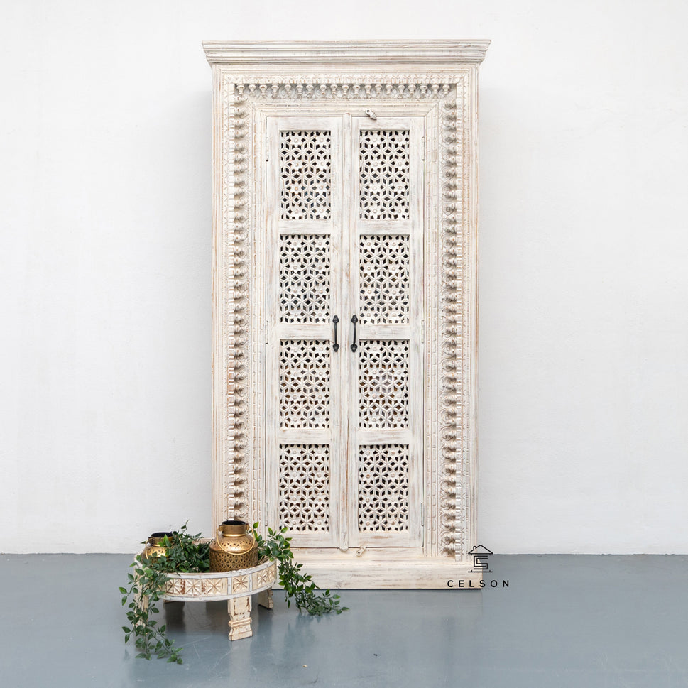 Fana Hand Carved Almirah