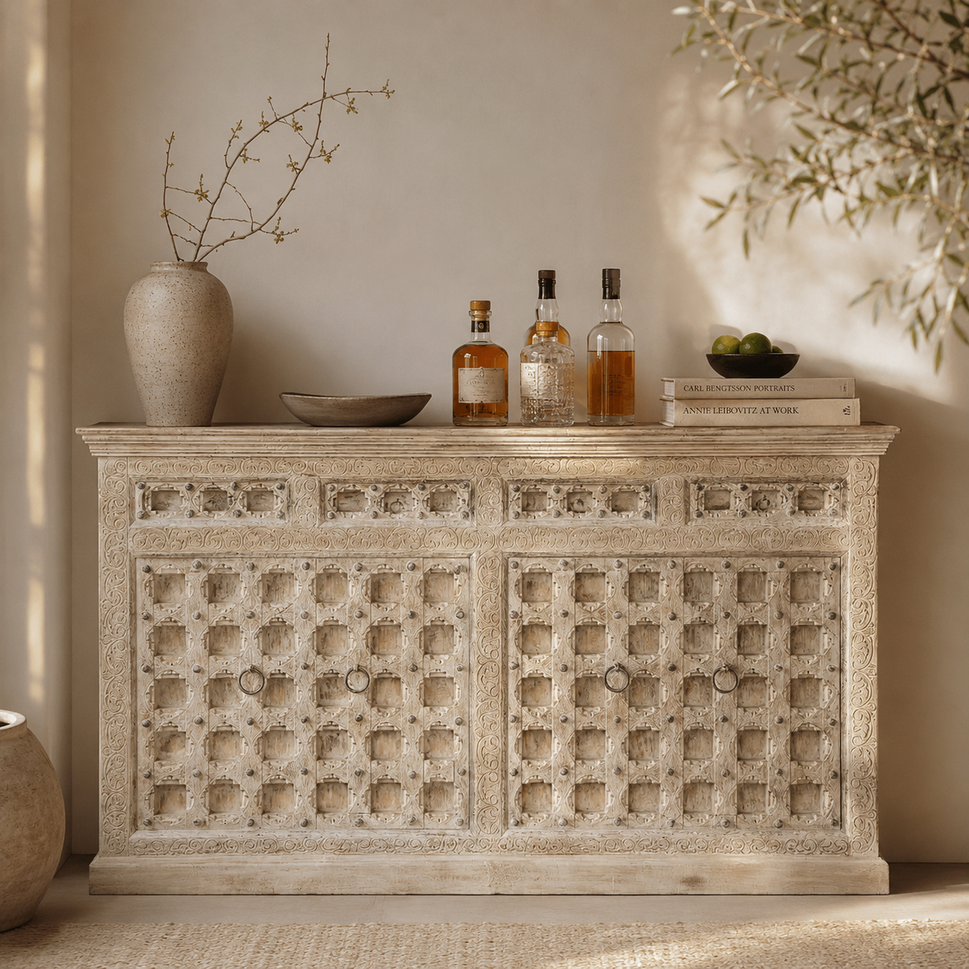 Erin Wooden Bar Cabinet
