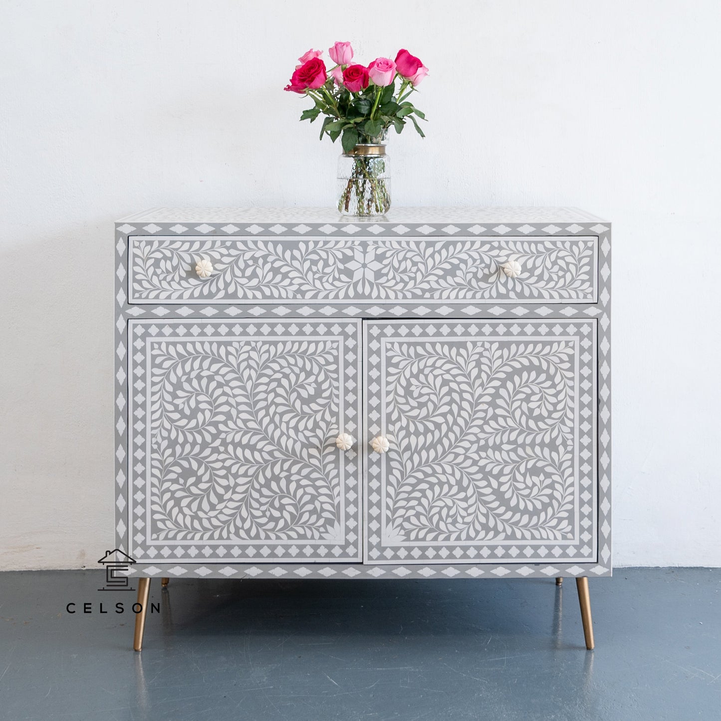 Raghav Resin Inlay Chest