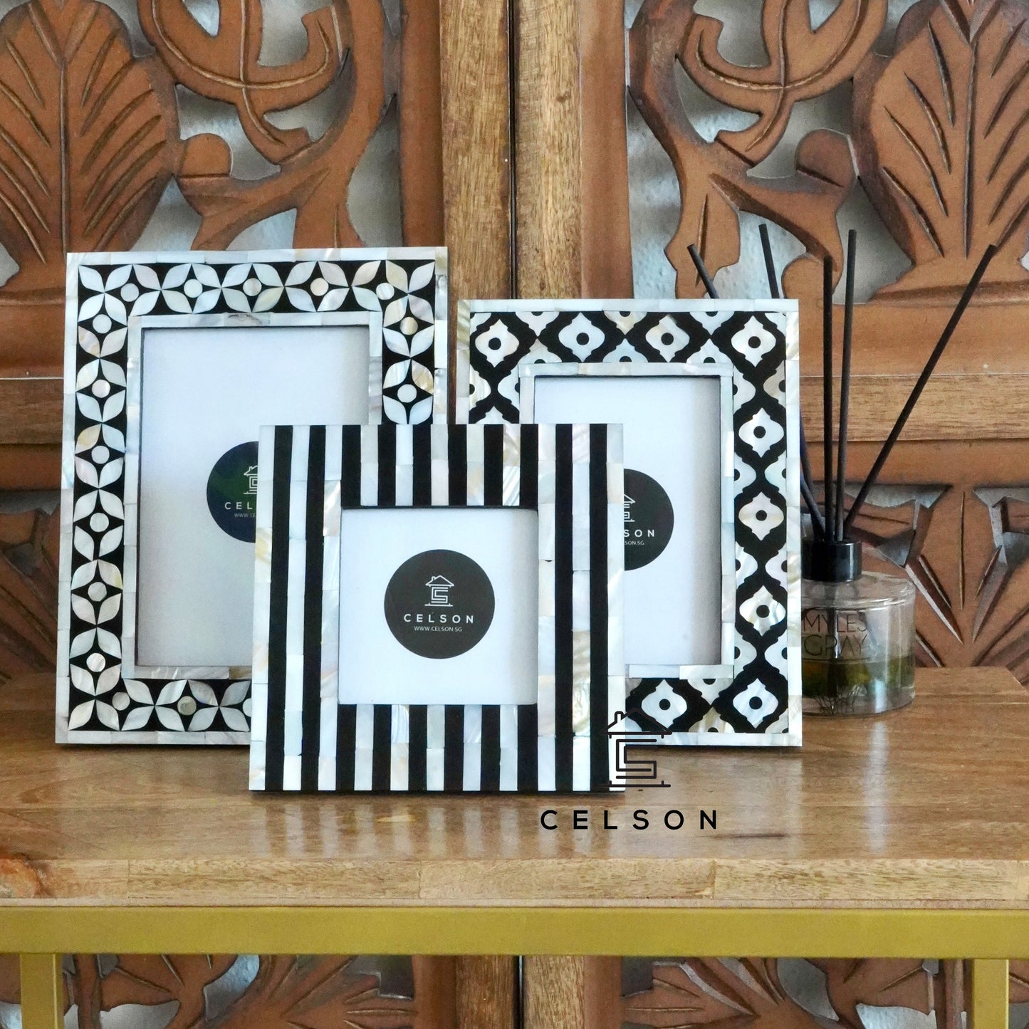 Billy Mother of Pearl Inlay Photo Frame