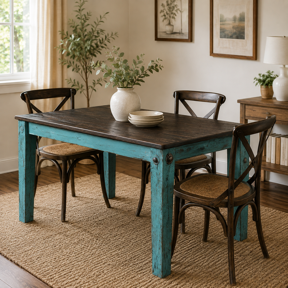 Liam Reclaimed Wooden Dining Table