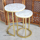 Switch Emily Mother of Pearl Inlay Nesting Tables 2 image