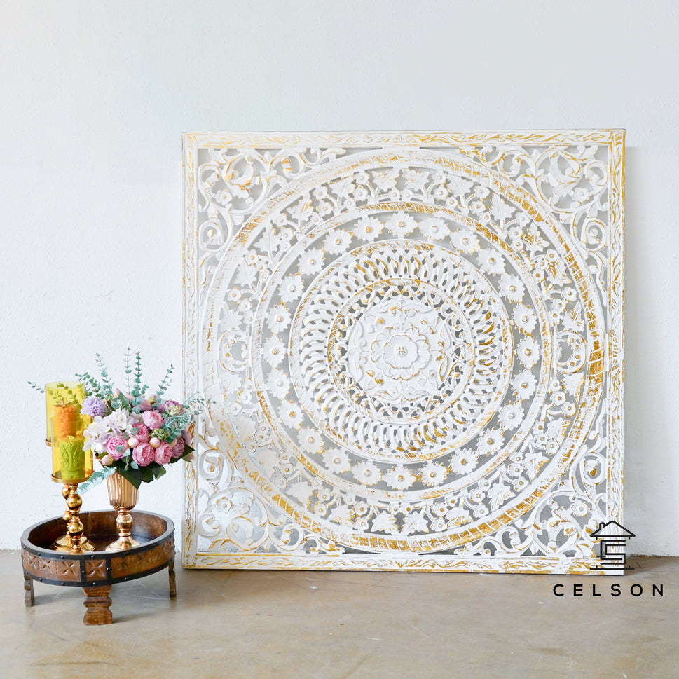 Liza Carved Wall Panel