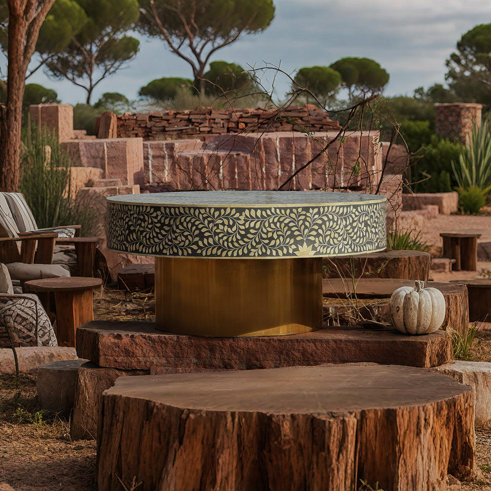 Furla Bone Inlay Coffee Table