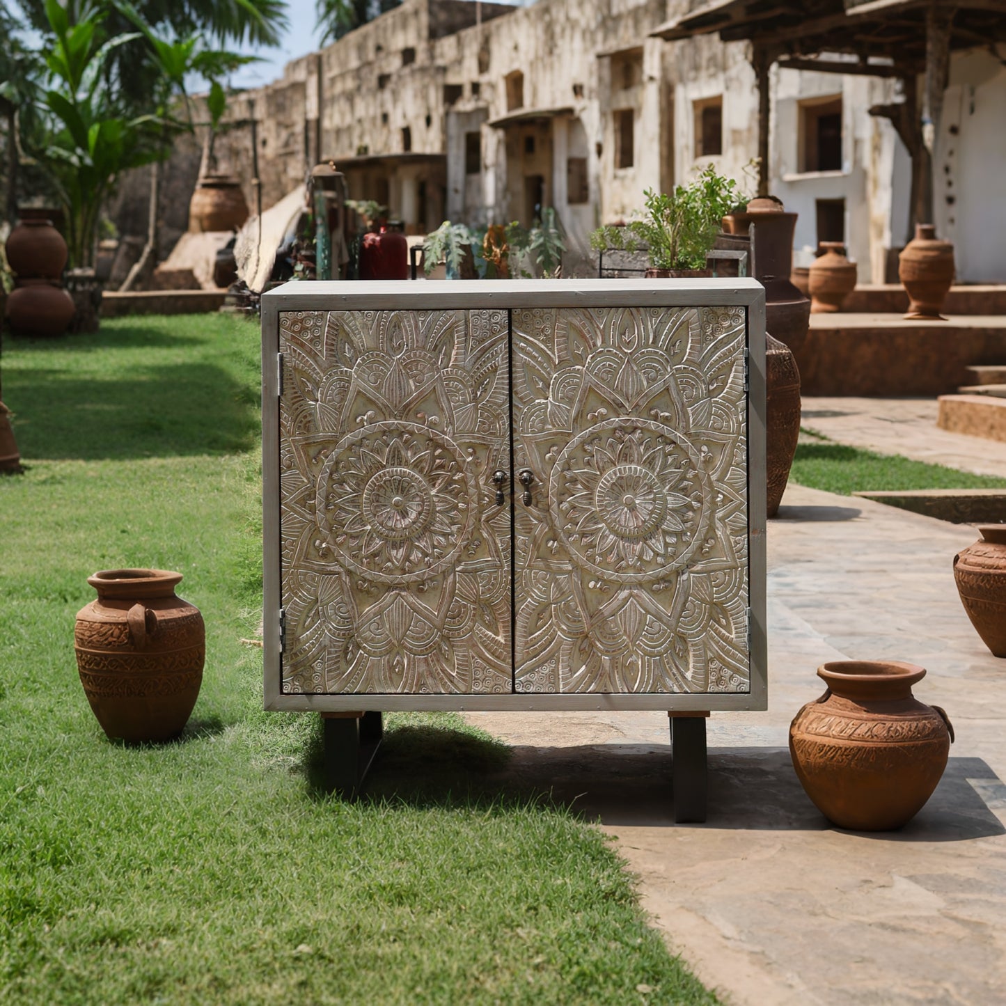 Rudra Wooden Cabinet