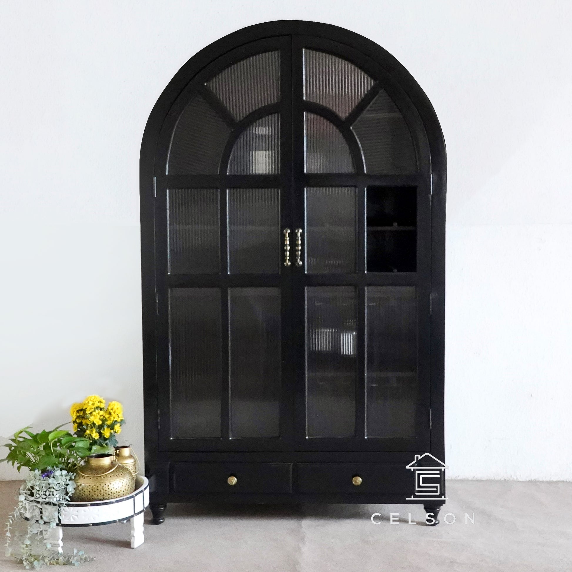 Jared Wooden Bar Cabinet