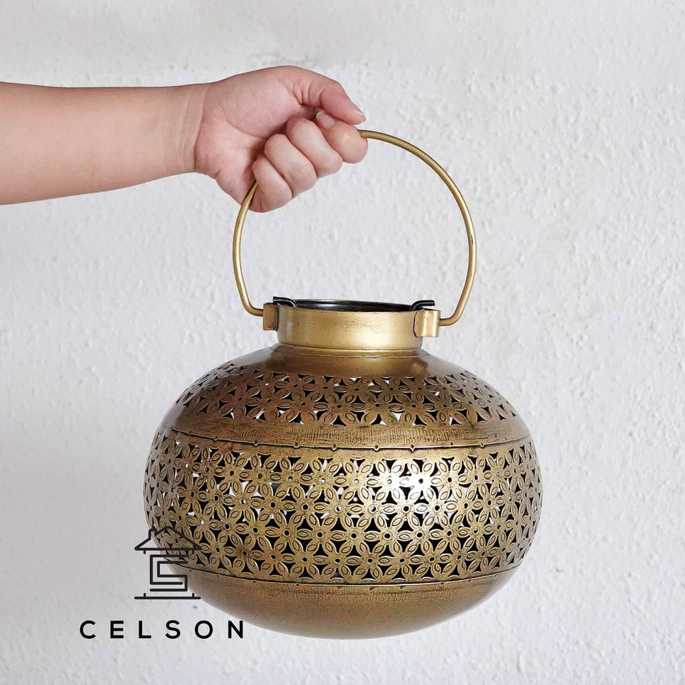 Prakash Antique Brass Lantern