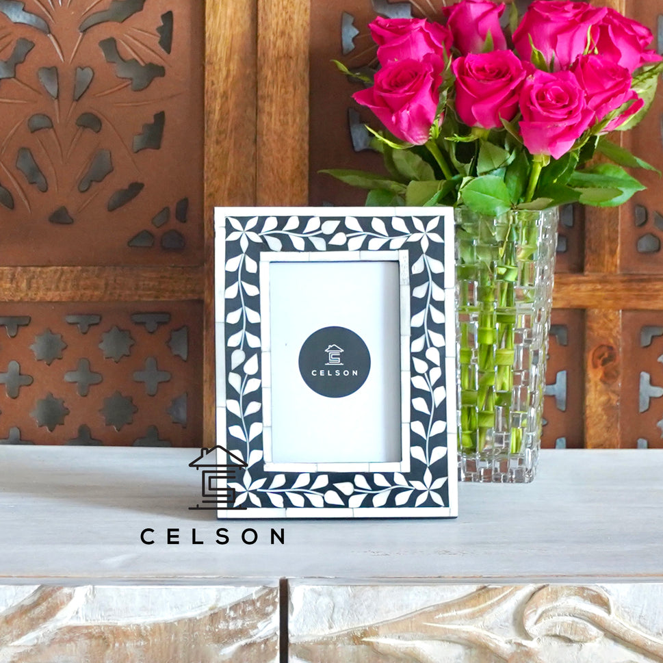 Erica Bone Inlay Photo Frame