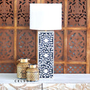 Switch Smith Bone Inlay Lamp with Shade 3 image