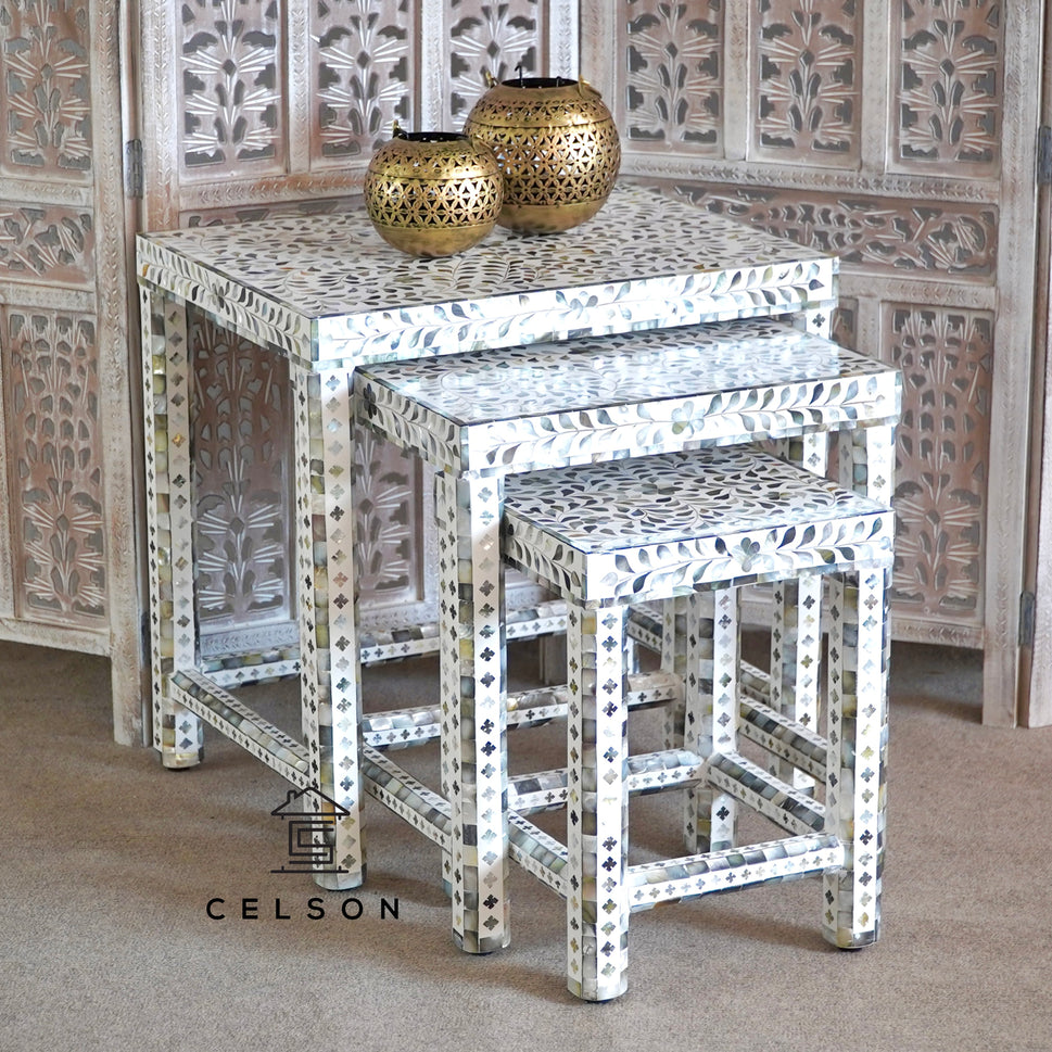 Mark MOP Inlay Nesting Table