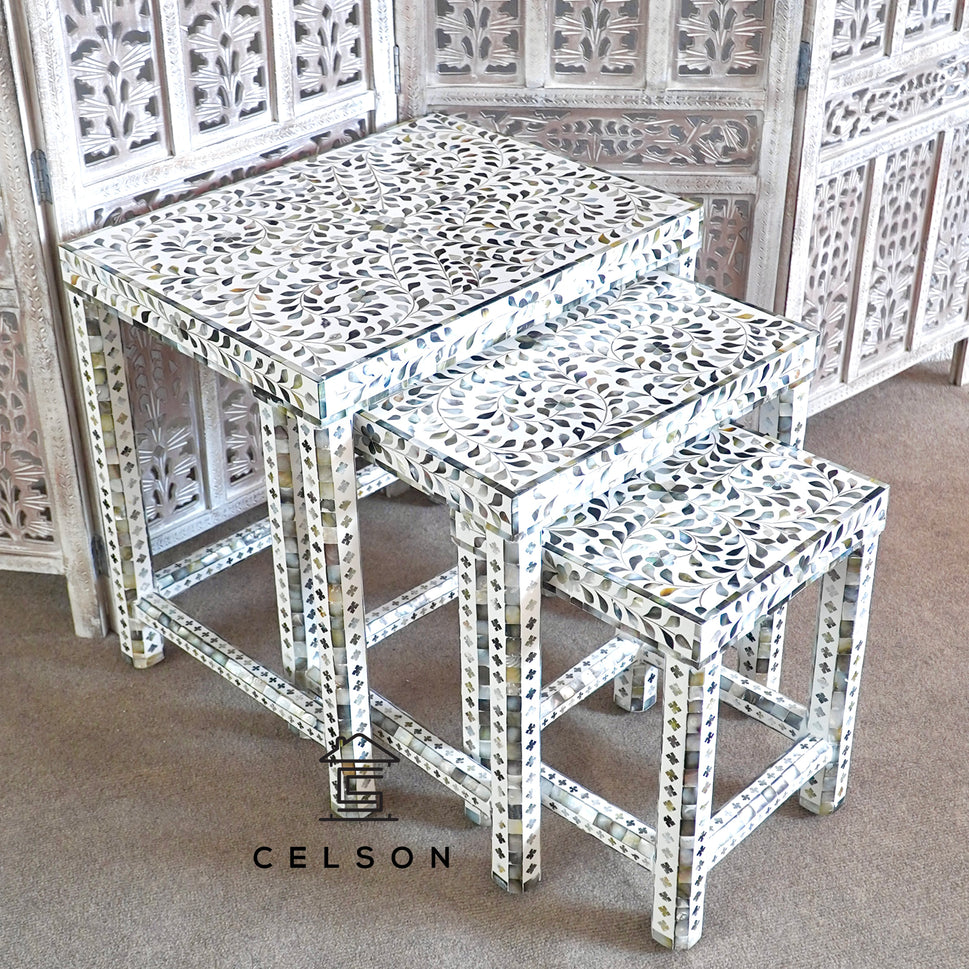 Mark MOP Inlay Nesting Table