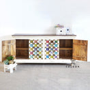 Switch Yasmin Hand Carved Wooden Sideboard 2 image