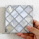 Switch Moroccan Pattern Mother of Pearl Inlay Coaster 1 image