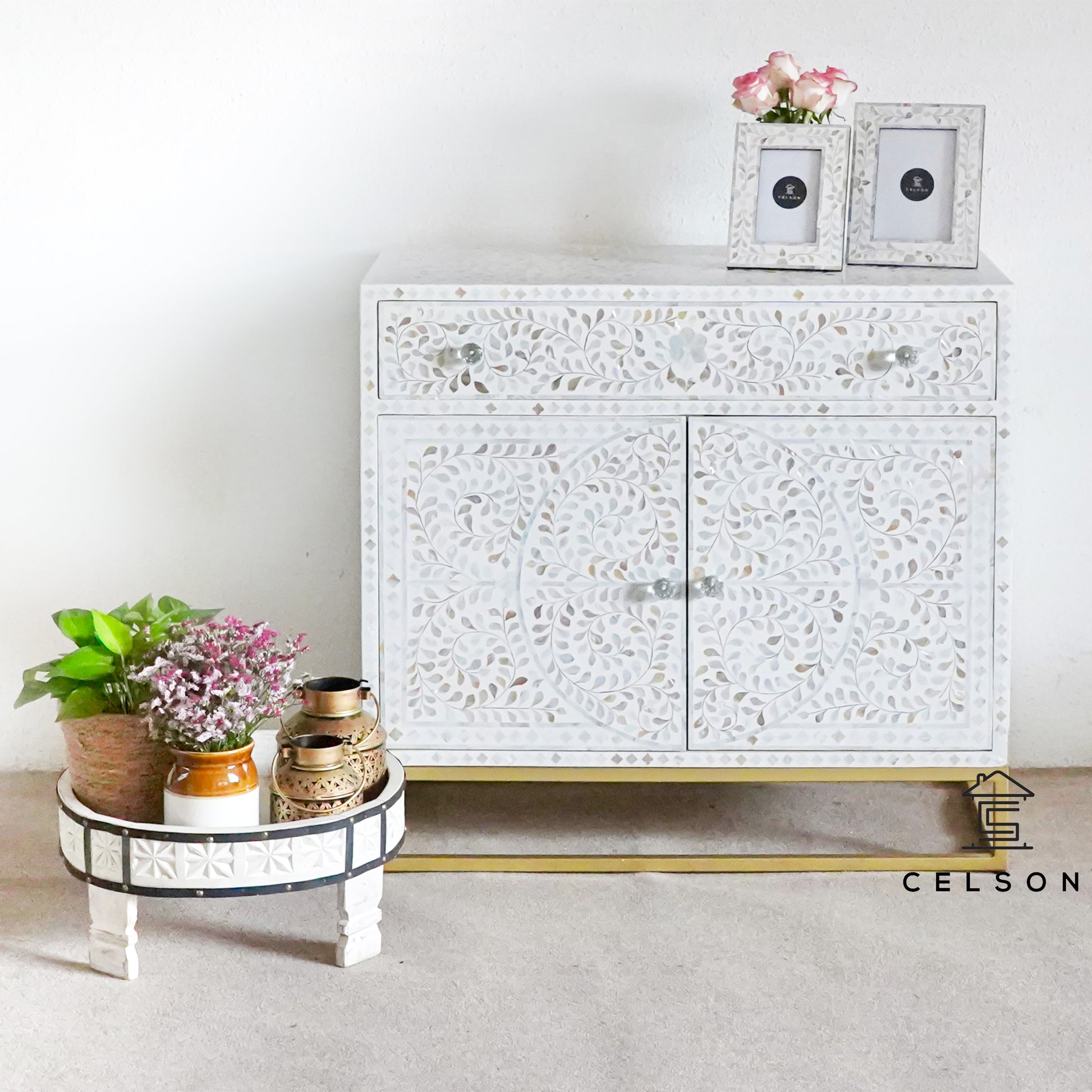 Henry Mother of Pearl Inlay Chest