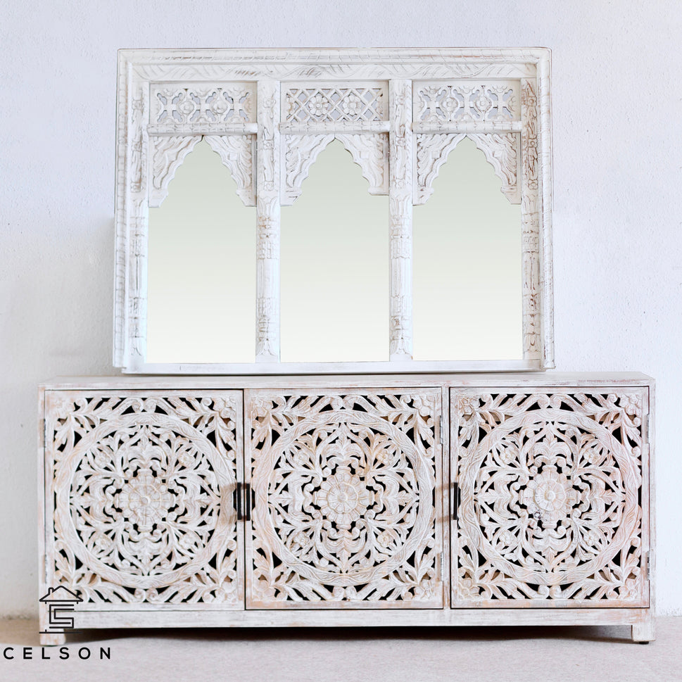 Joey Wooden Carved TV Cabinet