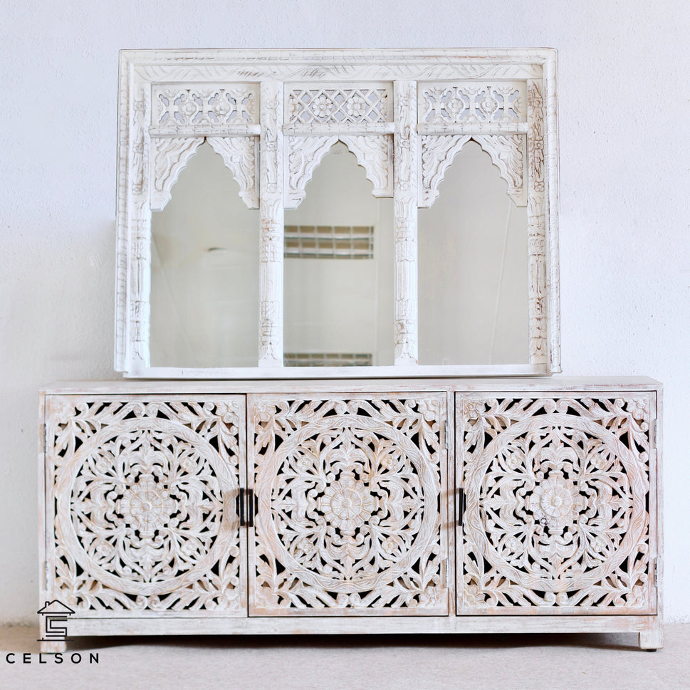 Joey Wooden Carved TV Cabinet