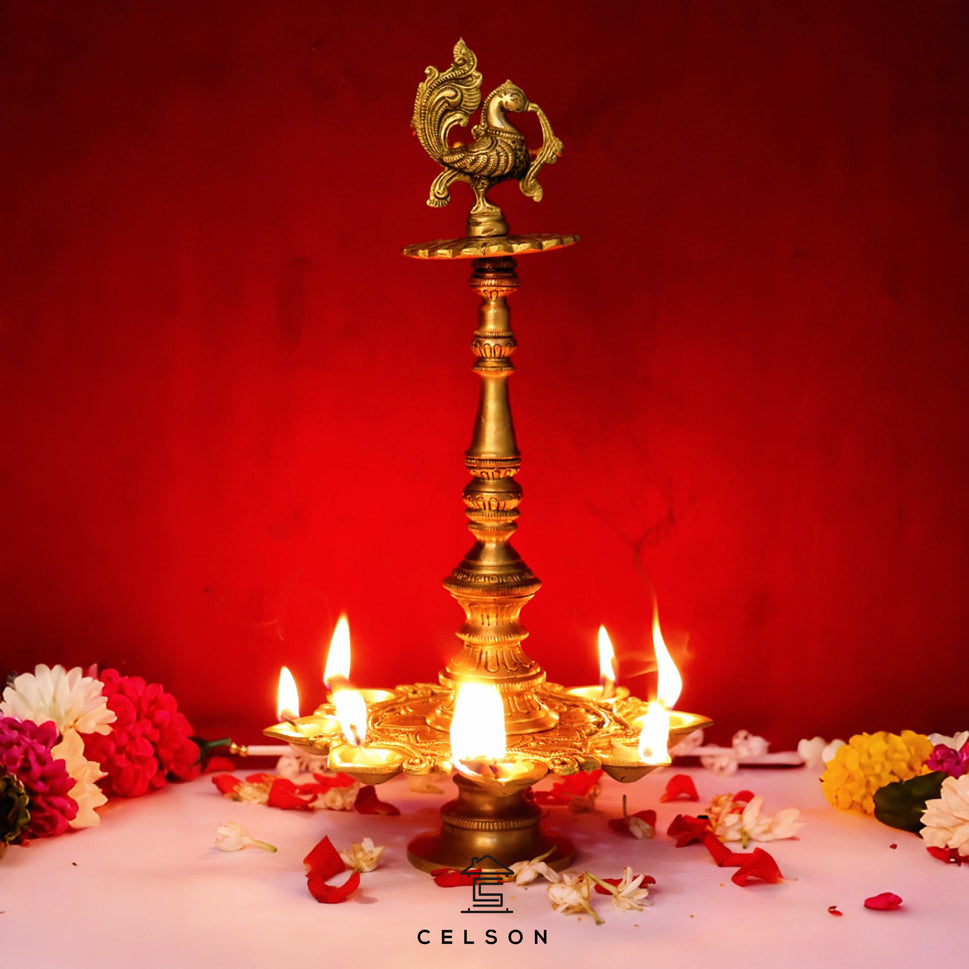 Pradeepa Crafted Brass Diya