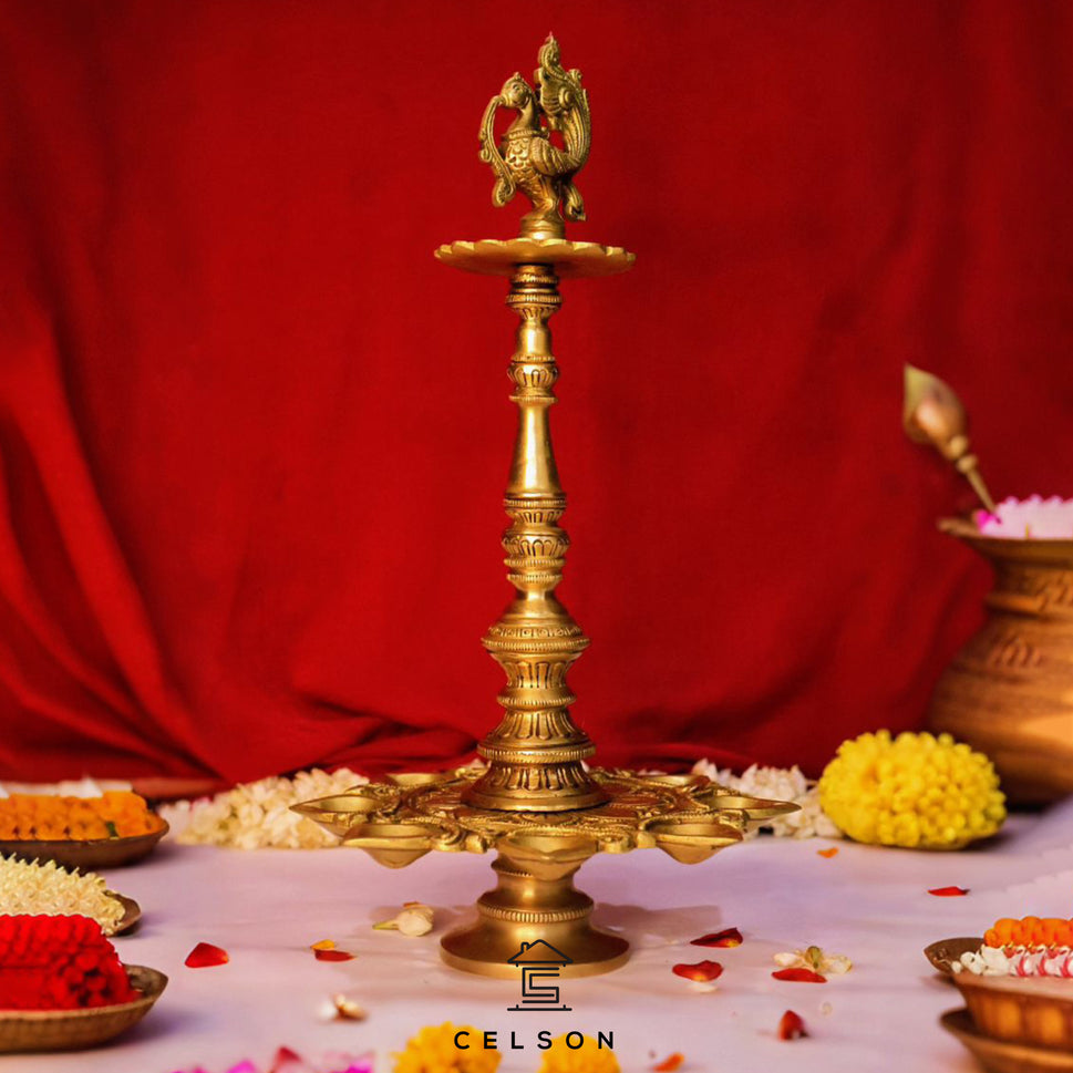 Pradeepa Crafted Brass Diya