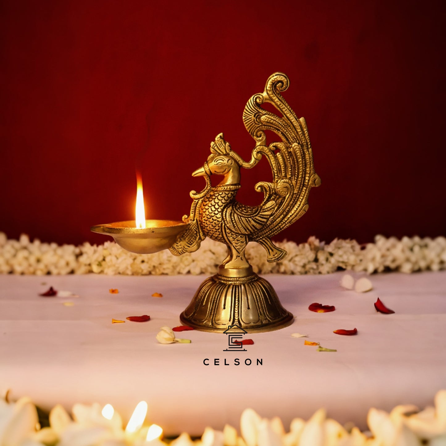 Mayur Brass Diya