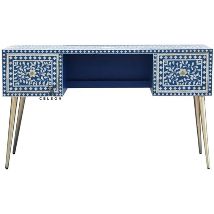 Carla Bone Inlay Study Table