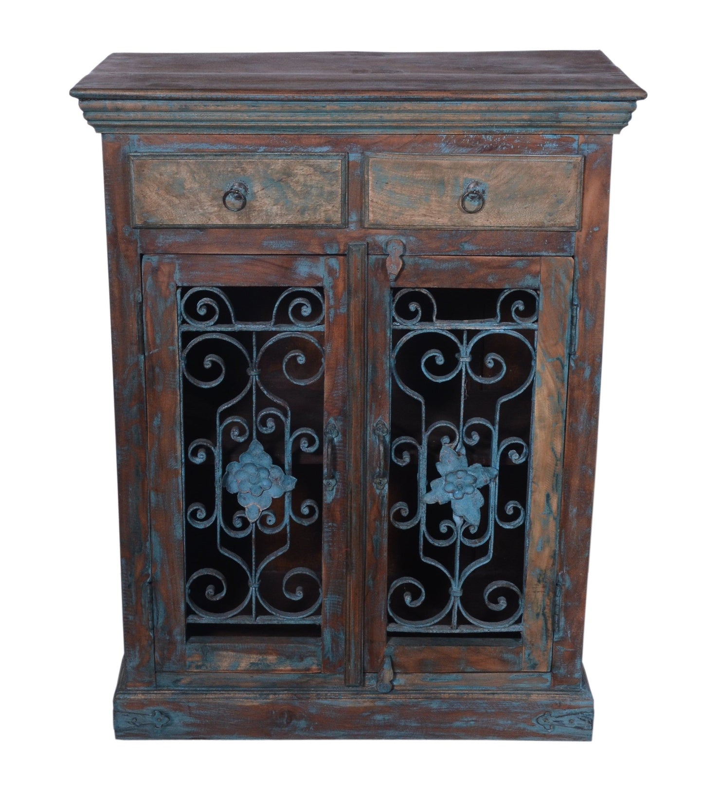 Basani Carved Wooden Cabinet