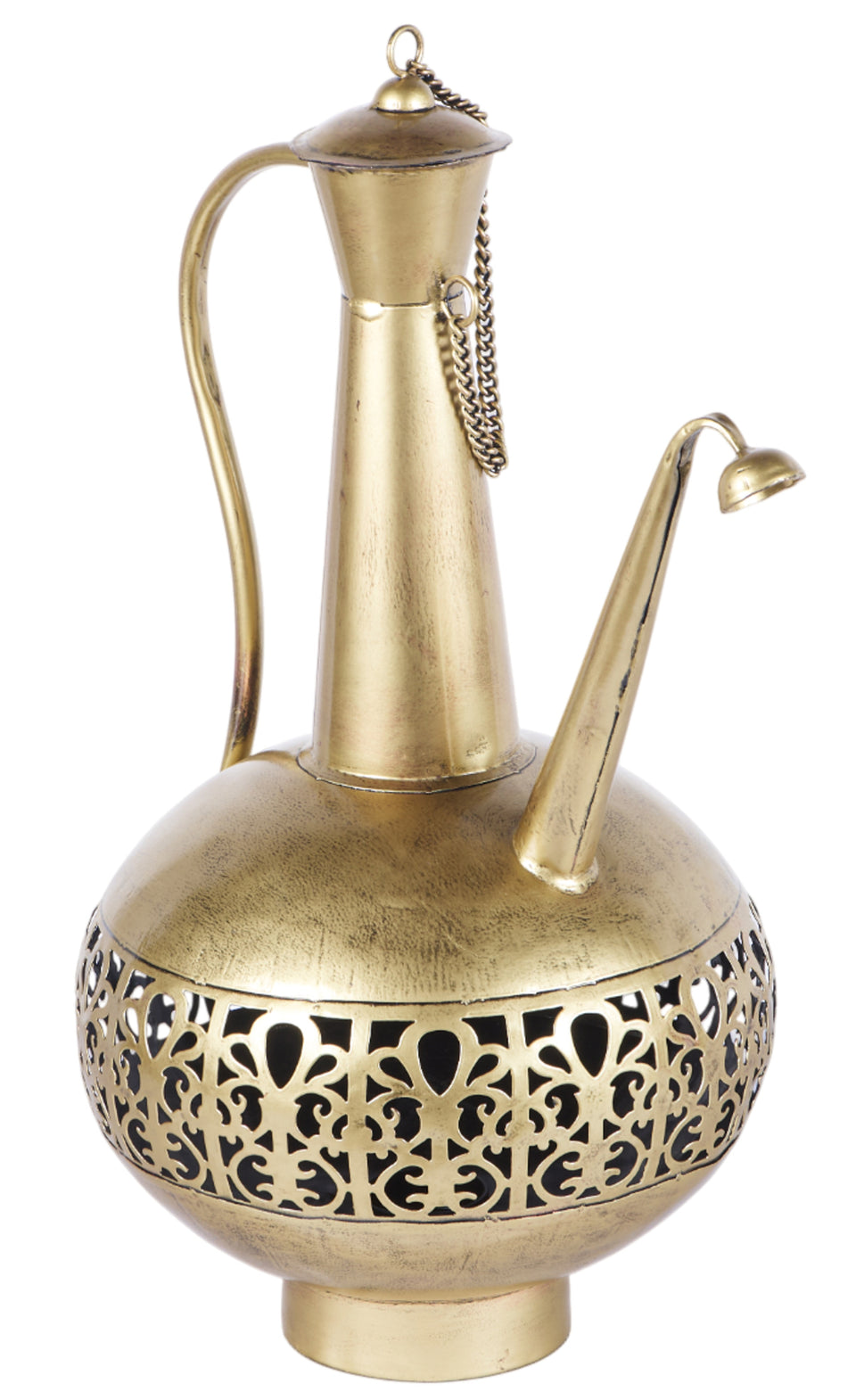 Sofia Antique Brass Lantern