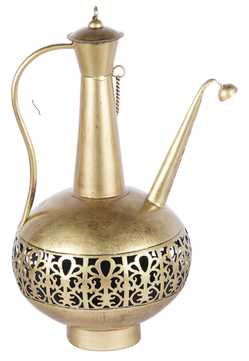Sofia Antique Brass Lantern