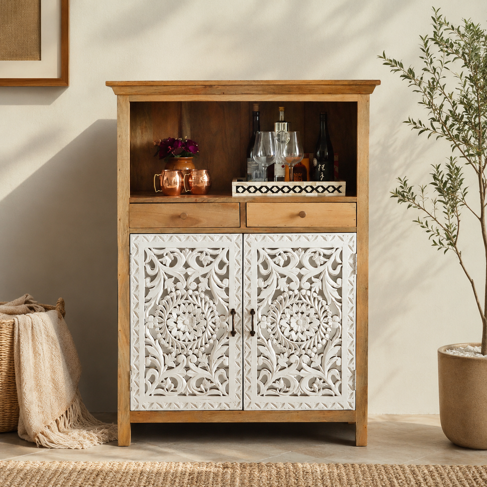Charlotte Wooden Bar Counter