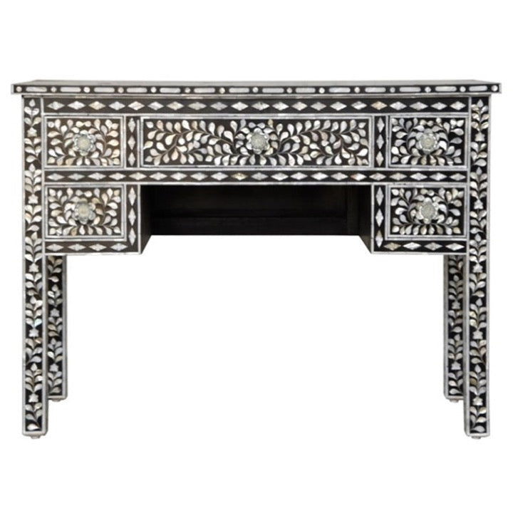 Rini Mother of Pearl Inlay Study Table