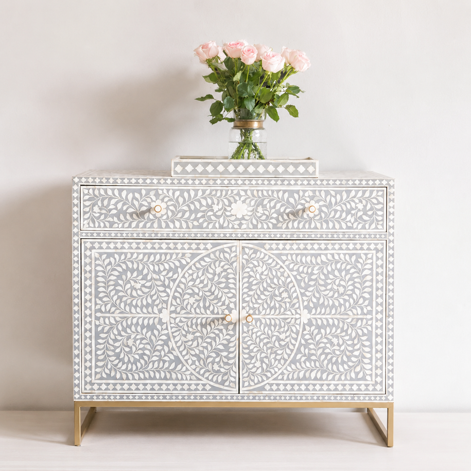 Hari Mother of Pearl inlay Cabinet