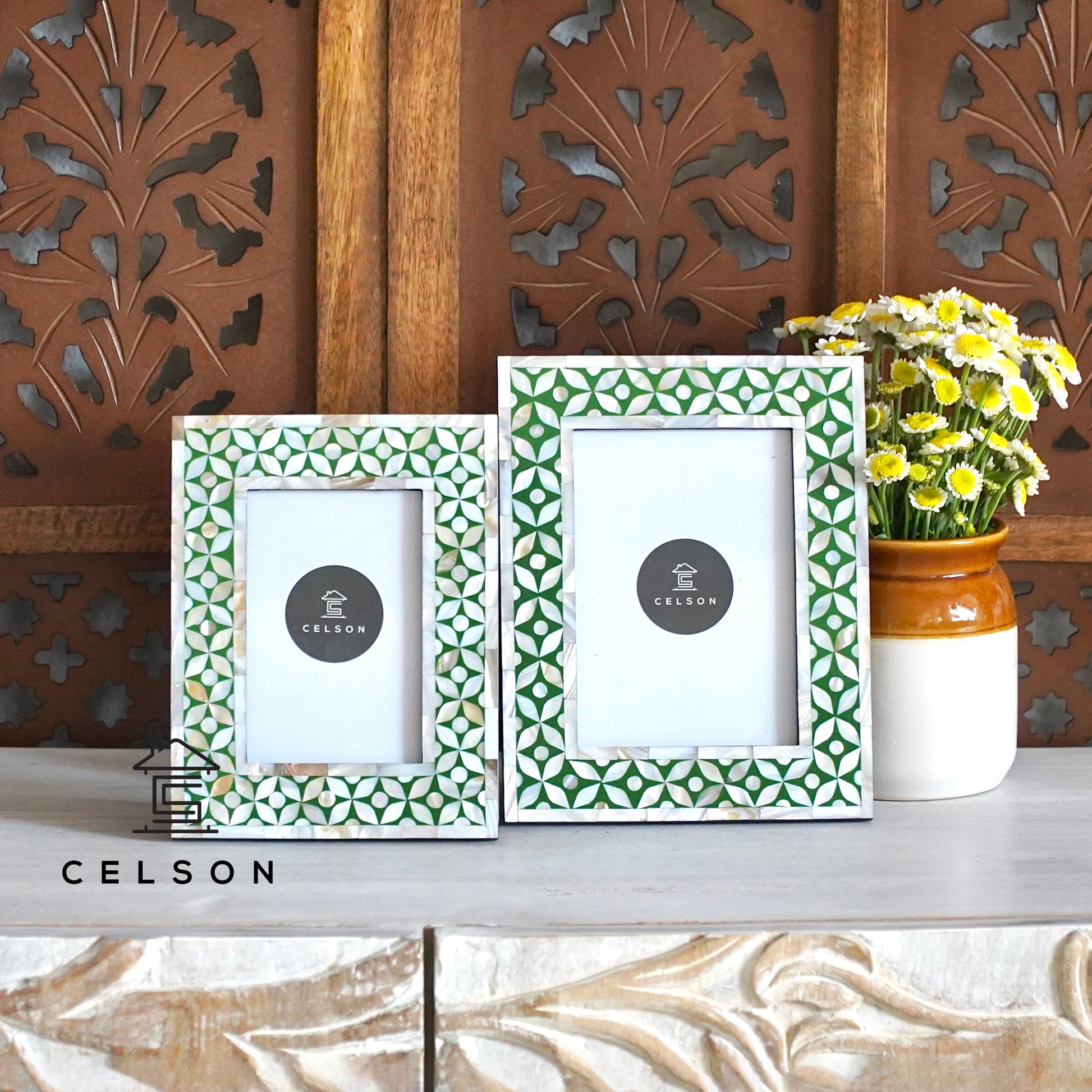 Liam Mother of Pearl Inlay Photo Frame