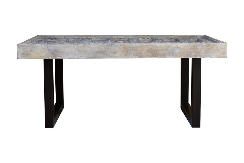 Ariadane Hand Carved Wooden Dining Table